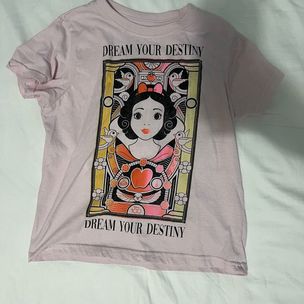 Disney Pink 100 Graphic Tee